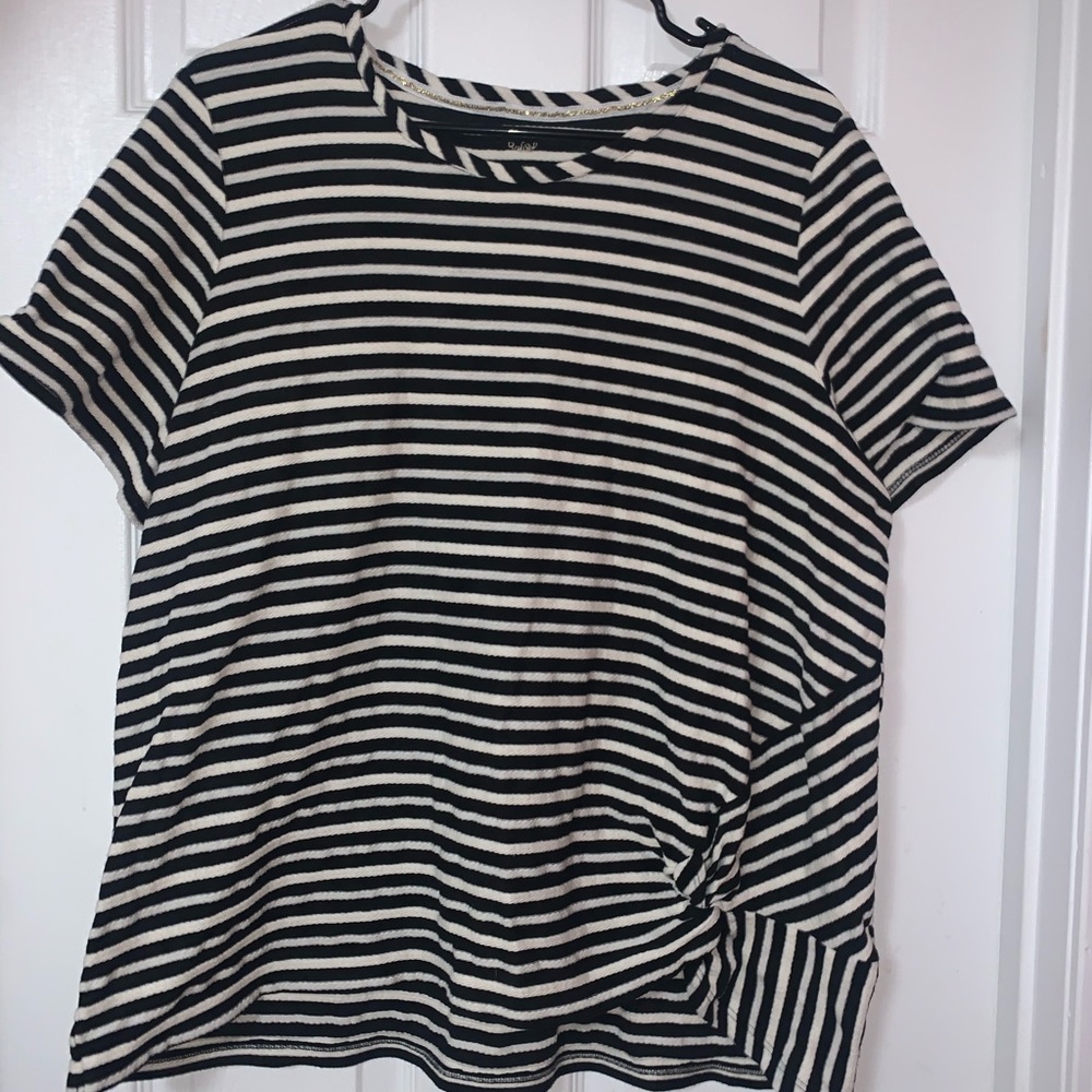 Black & White striped top